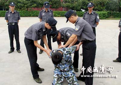 湖北随州司法警察大练兵