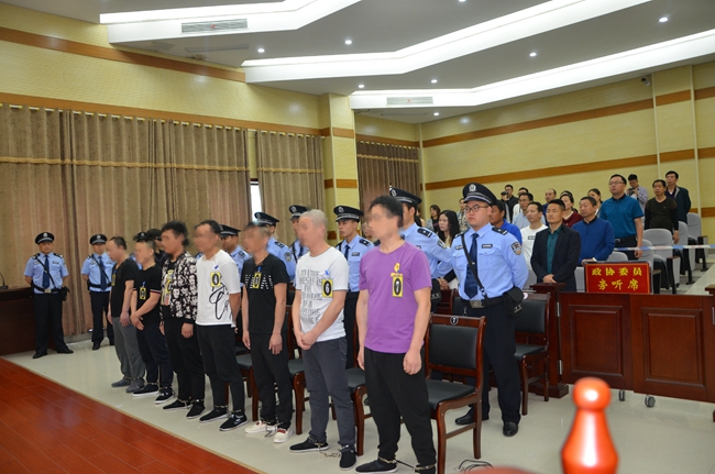 余干法院公开宣判一起涉恶犯罪案件-江西省余干县人民