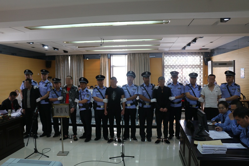 宜川法院司法警察大队圆满完成首起涉恶案件庭审警务保障