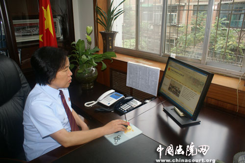 河南省安阳市殷都区法院网今日正式开通
