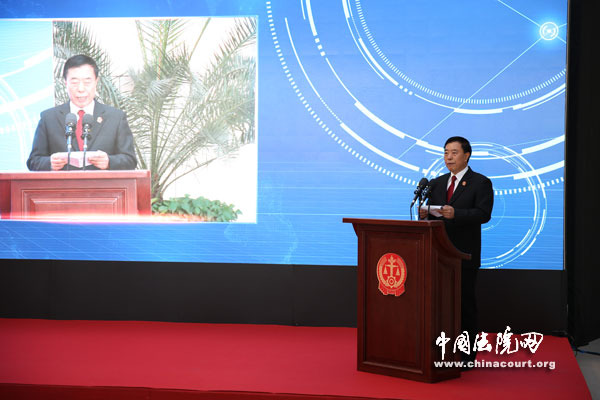 北京市高级人民法院院长杨万明致辞