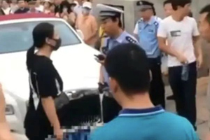 北京警方通报女司机堵塞医院急救通道案件进展