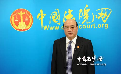 太原市中级人民法院院长冯少勇做客中国法院网