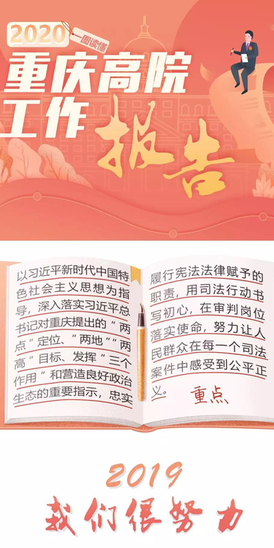 一图读懂丨重庆市高级人民法院工作报告
